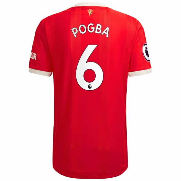 Manchester United Home Red Jersey Shirt 2021-22 player Paul Pogba printing for Men
