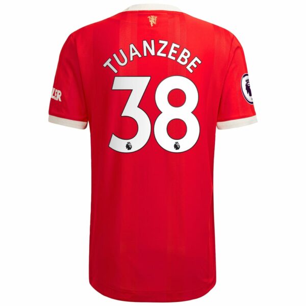 Manchester United Home Red Jersey Shirt 2021-22 player Axel Tuanzebe printing for Men
