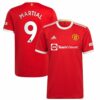 Manchester United Home Red Jersey Shirt 2021-22 player Anthony Martial printing for Men