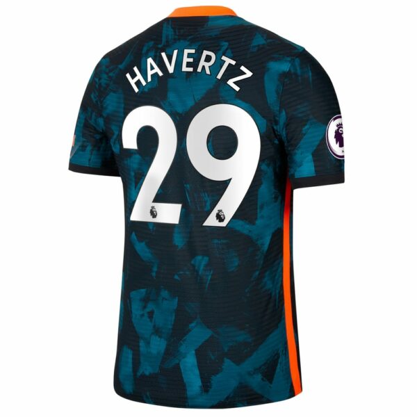 Chelsea Third Blue Jersey Shirt 2021-22 player Kai Havertz printing for Men
