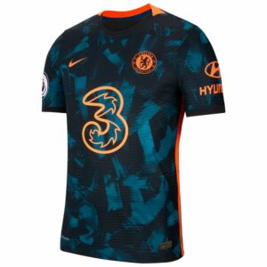 Chelsea Third Blue Jersey Shirt 2021-22 player Timo Werner printing for Men