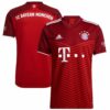 Bayern Munich Home Red Jersey Shirt 2021-22 for Men