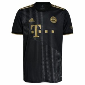 Bayern Munich Away Black Jersey Shirt 2021-22 player Omar Richards printing for Men