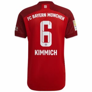 Bayern Munich Home Red Jersey Shirt 2021-22 player Joshua Kimmich printing for Men