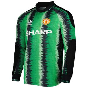Manchester United Goalkeeper Green Jersey Shirt 2022-23 for Men