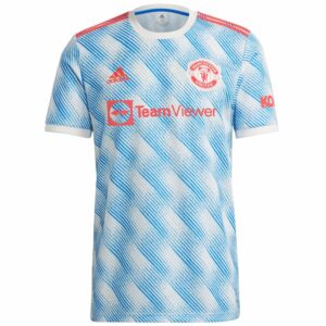 Manchester United Away White Jersey Shirt 2021-22 player Anthony Martial printing for Men