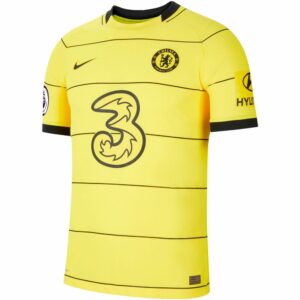 Chelsea Away Yellow Jersey Shirt 2021-22 player Timo Werner printing for Men