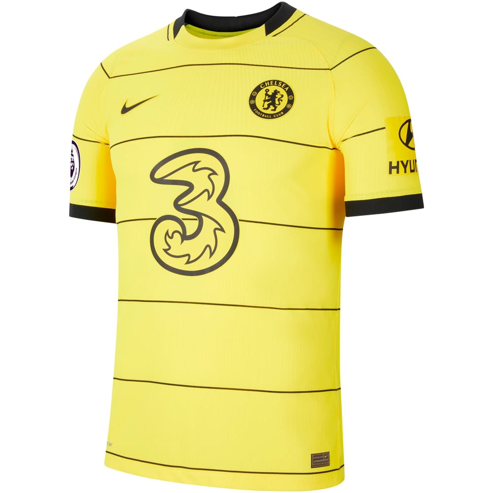 Chelsea Away Yellow Jersey Shirt 2021-22 for Men