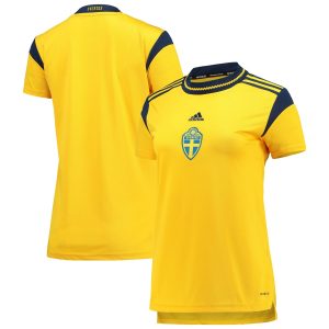 Sweden Women's National Team Women's 2022 Jersey - Yellow
