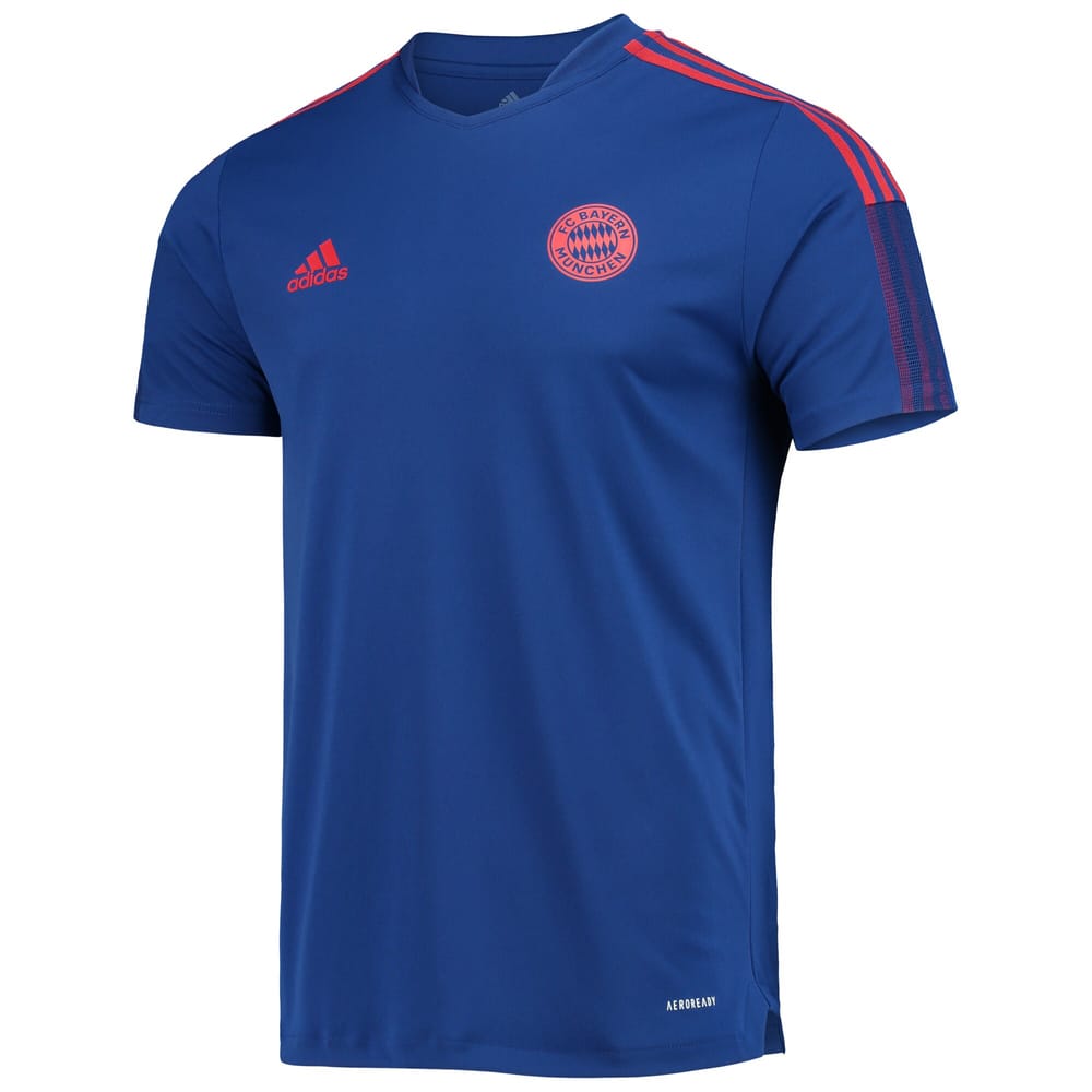 Bayern Munich Training Blue Jersey Shirt 2021-22 for Men