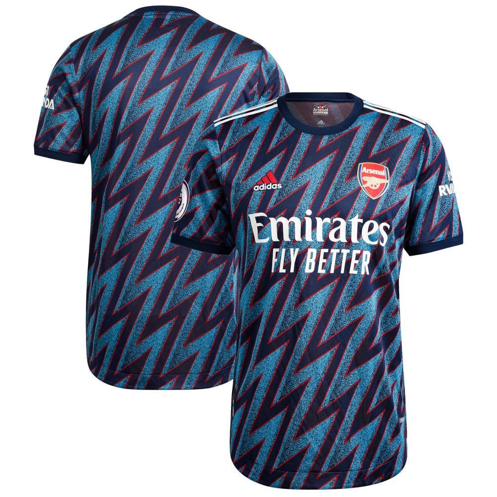 Arsenal Third Blue Jersey Shirt 2021-22 for Men