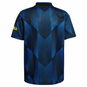 Manchester United Third Blue Jersey Shirt 2021-22 for Men