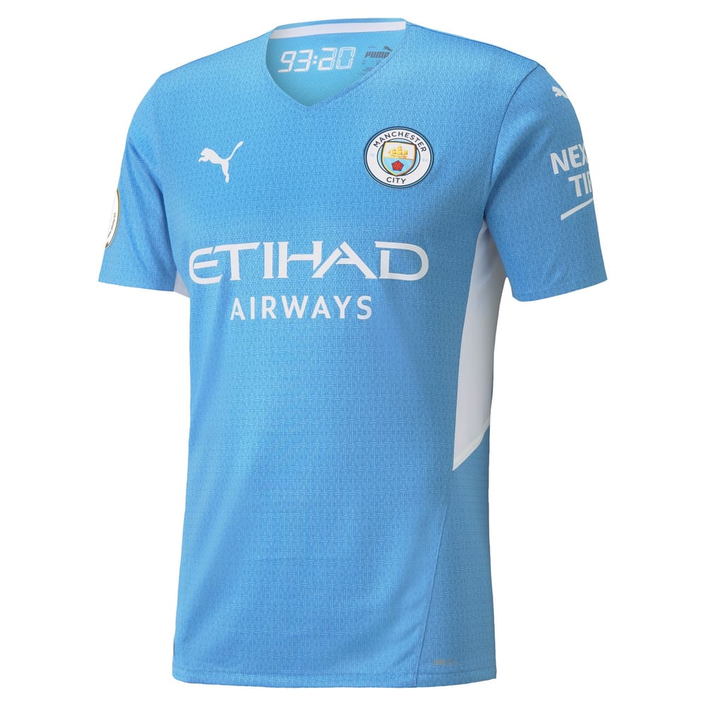 Manchester City Home Light Blue Jersey Shirt 2021-22 player Jack Grealish printing for Men