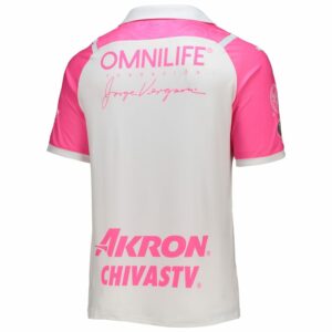 Chivas White/Pink Jersey Shirt 2021-22 for Men