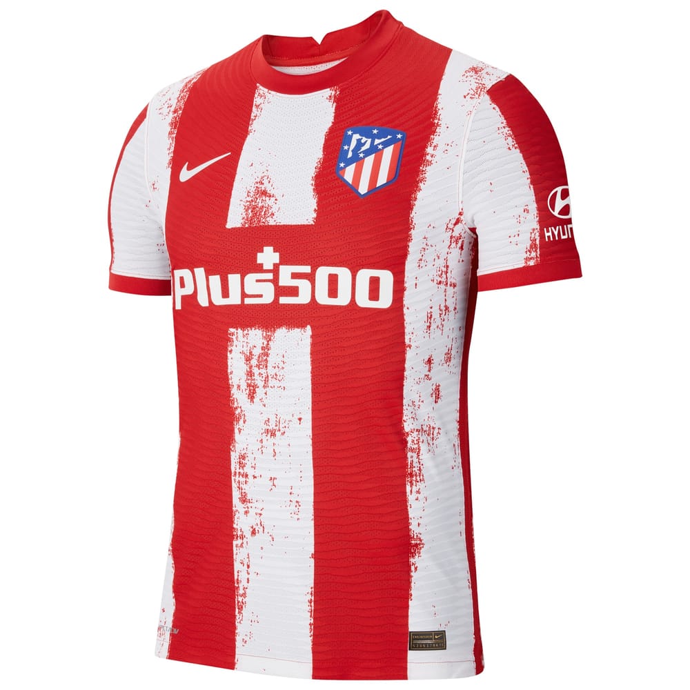 Atletico de Madrid Home Red Jersey Shirt 2021-22 player Antoine Griezmann printing for Men