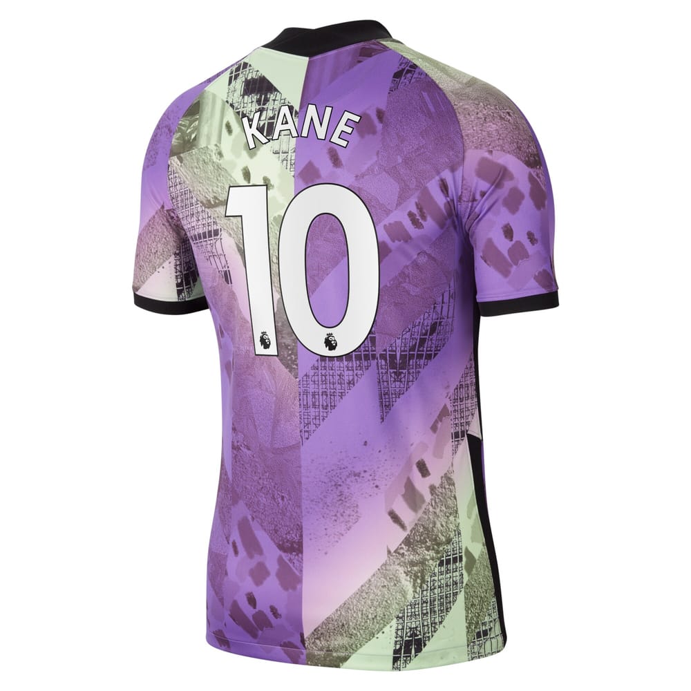 Tottenham Hotspur Third Purple Jersey Shirt 2021-22 player Harry Kane printing for Men