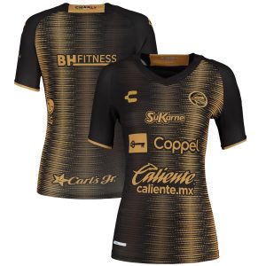 Dorados de Sinaloa Women's 2022/23 Away Authentic Blank Jersey - Black/Gold