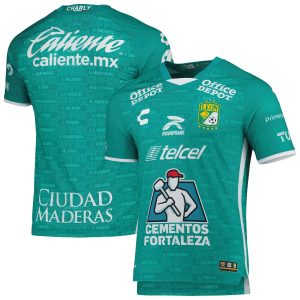 Club Leon 2022/23 Home Authentic Jersey - Green/White