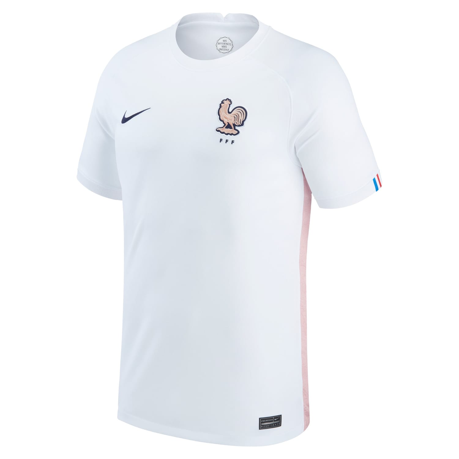 France Away White Jersey Shirt 2022-23 for Men