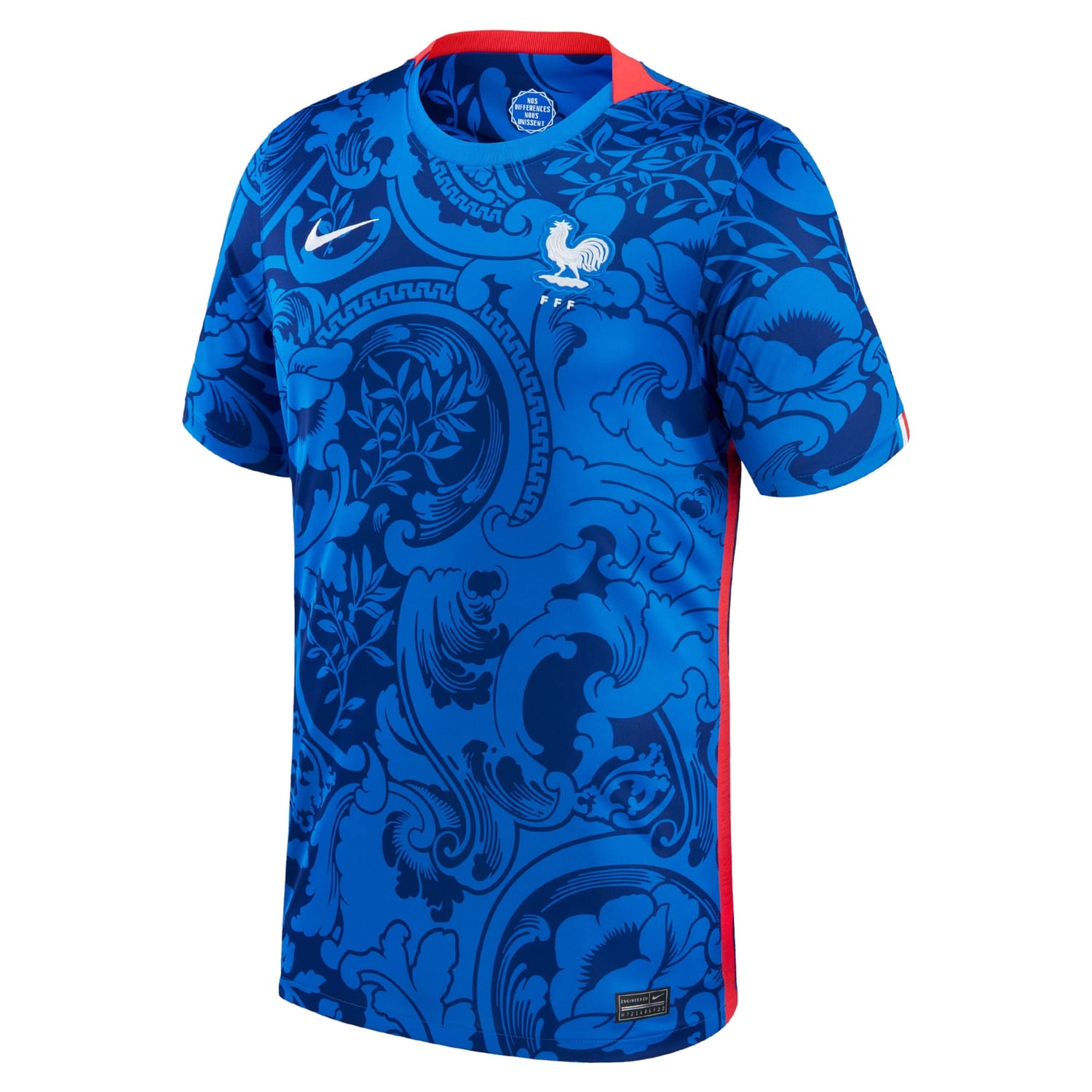 France Home Blue Jersey Shirt 2022-23 for Men