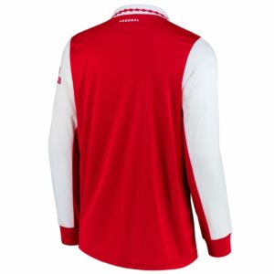 Arsenal Home Long Sleeve Red Jersey Shirt 2022-23 for Men