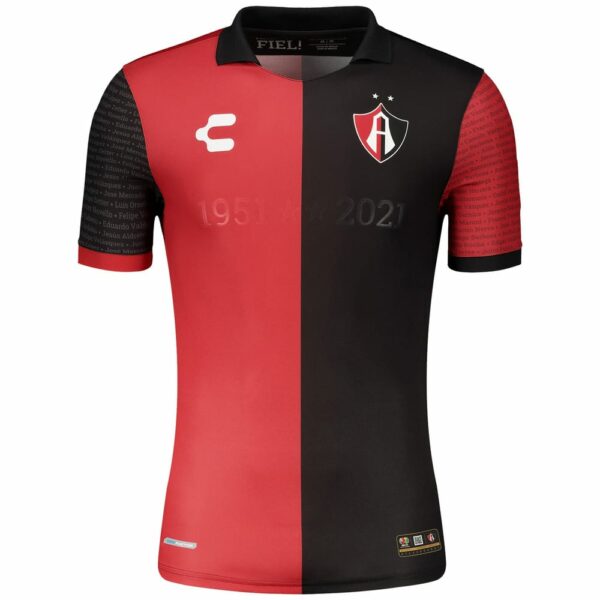 Club Atlas Red/Black Jersey Shirt 2022 for Men