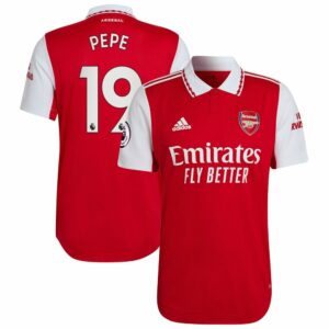 Arsenal Home Red Jersey Shirt 2022-23 player Nicolas Pépé printing for Men