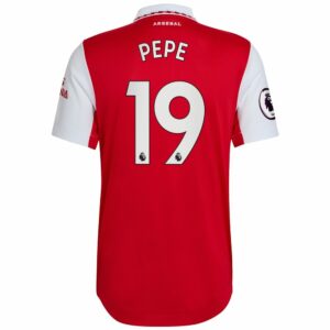 Arsenal Home Red Jersey Shirt 2022-23 player Nicolas Pépé printing for Men