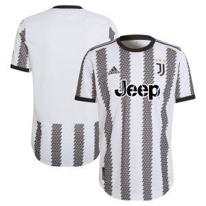Juventus 2022/23 Home Authentic Blank Jersey - White