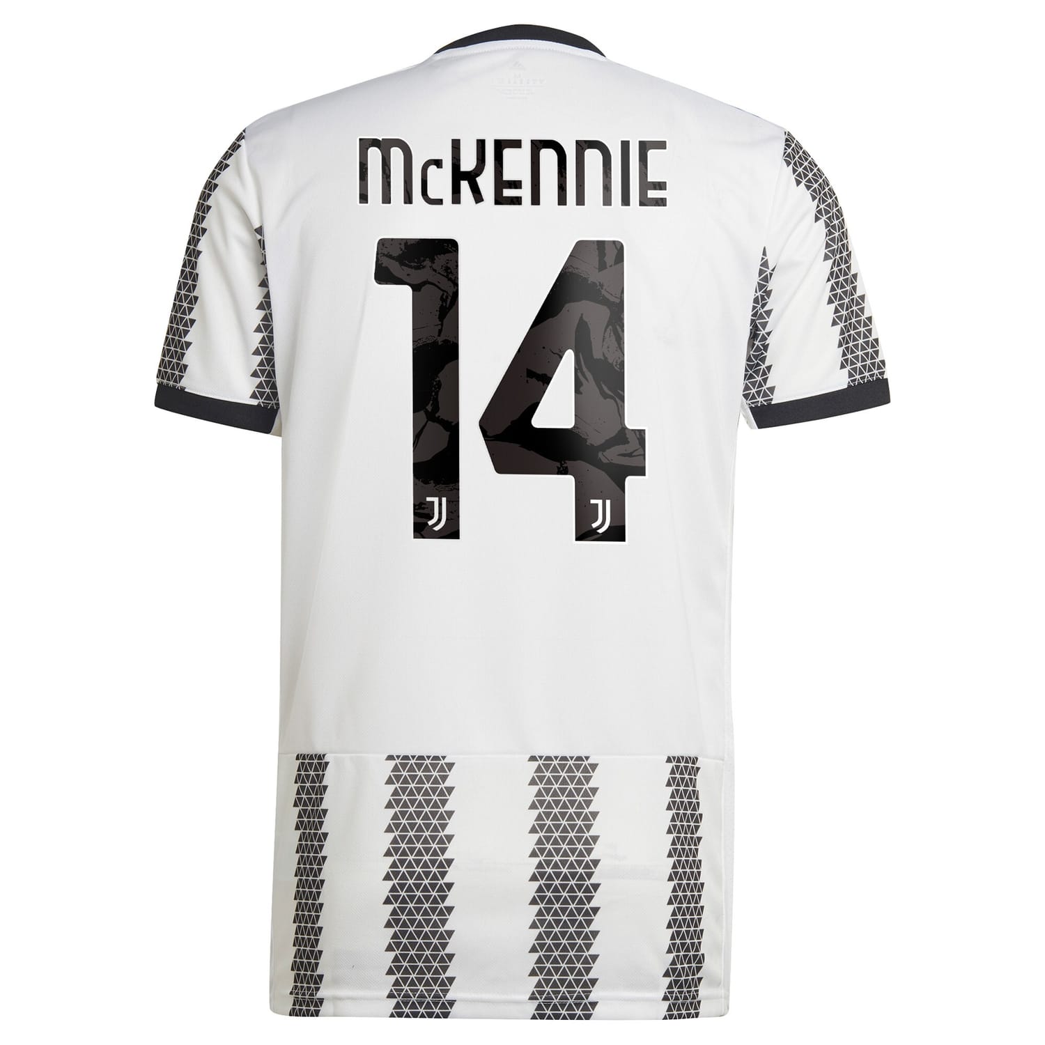 Juventus Home White Jersey Shirt 2022-23 player Weston McKennie printing for Men