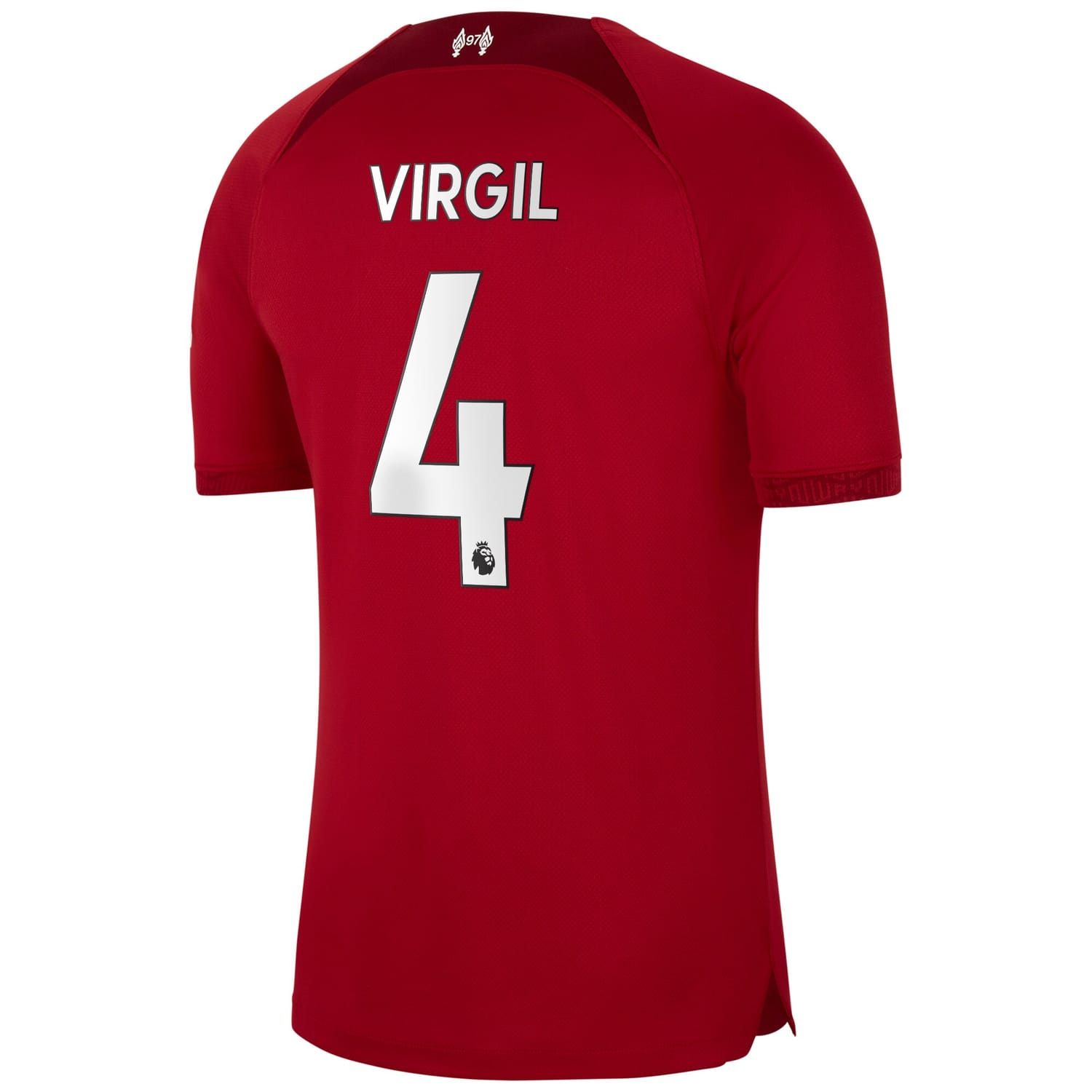 Liverpool Home Red Jersey Shirt 2022-23 player Virgil Van Dijk printing for Men