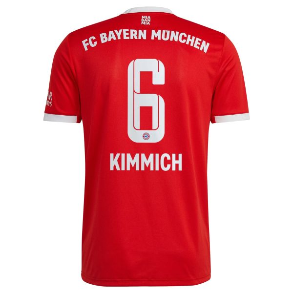 Bayern Munich Home Red Jersey Shirt 2022-23 player Joshua Kimmich printing for Men