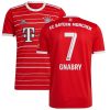 Bayern Munich Home Red Jersey Shirt 2022-23 player Serge Gnabry printing for Men