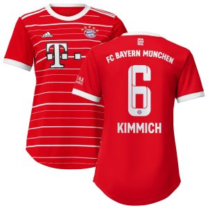 Joshua Kimmich Bayern Munich Women's 2022/23 Home Player Jersey - Red