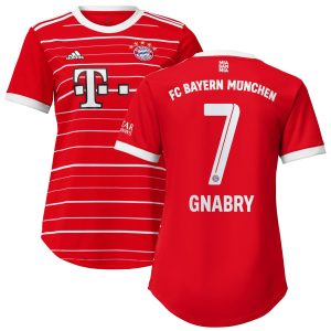 Serge Gnabry Bayern Munich Women's 2022/23 Home Player Jersey - Red