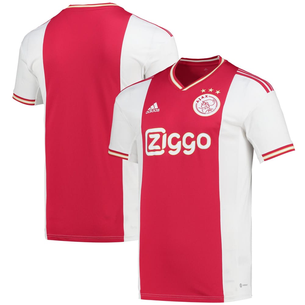 Ajax Home Red Jersey Shirt 2022-23 for Men