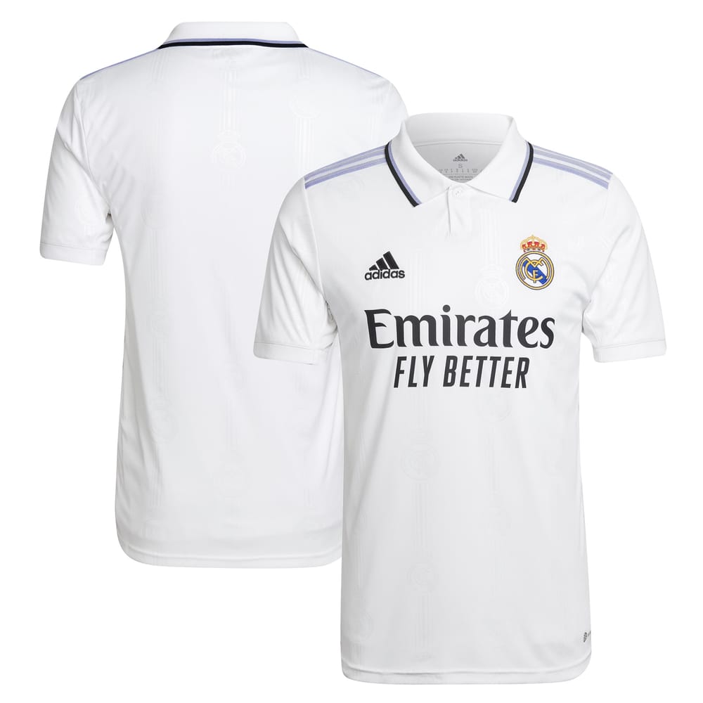 Real Madrid Home White Jersey Shirt 2022-23 for Men