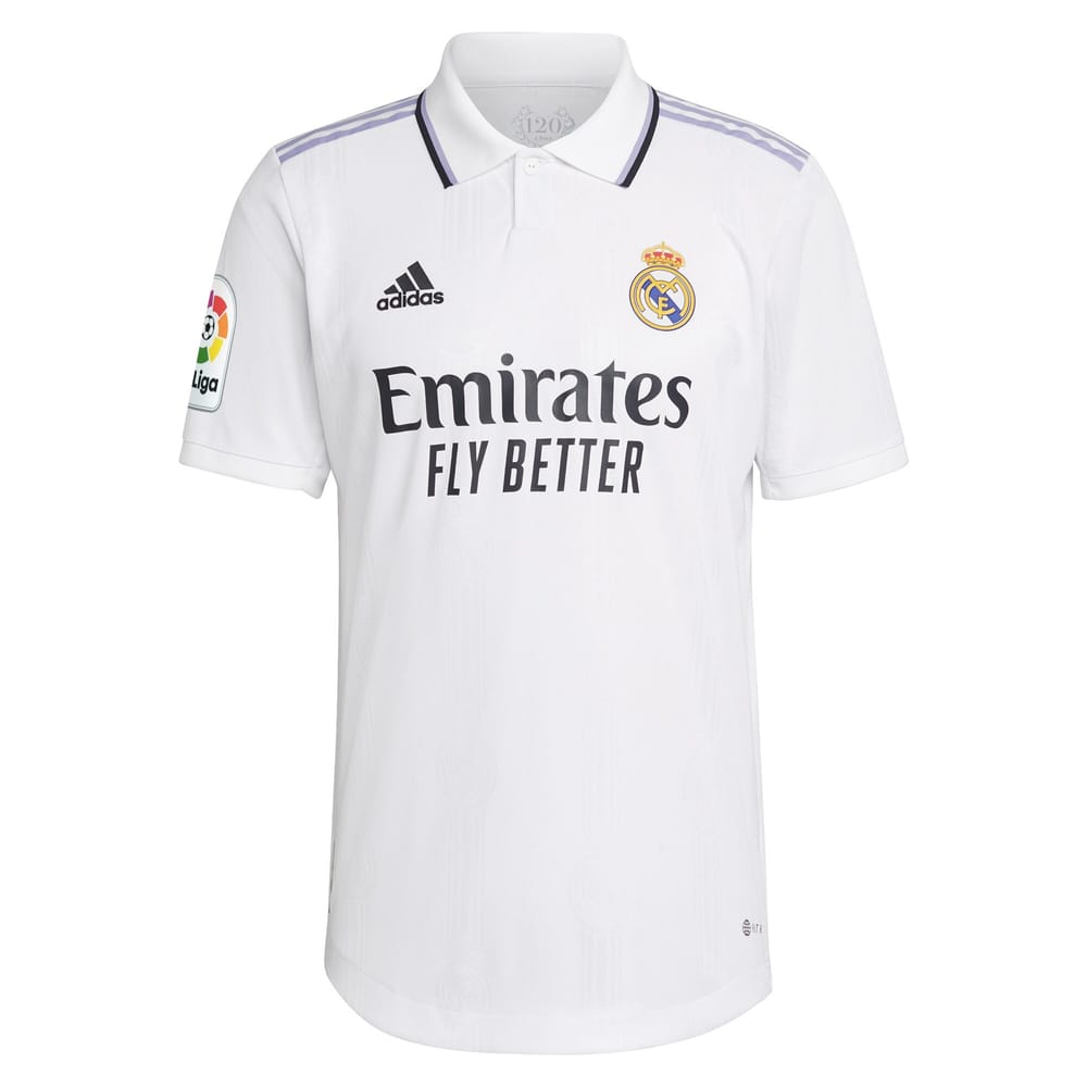 Real Madrid Home White Jersey Shirt 2022-23 player Vinicius Junior printing for Men
