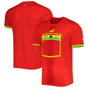 Ghana National Team 2022/23 Away Jersey - Red