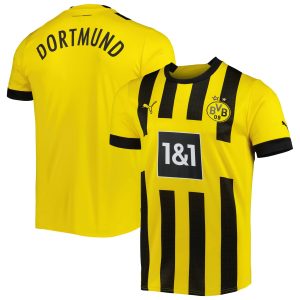 Borussia Dortmund 2022/23 Home Jersey - Yellow
