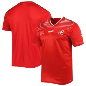 Switzerland National Team 2022/23 Home Jersey - Red