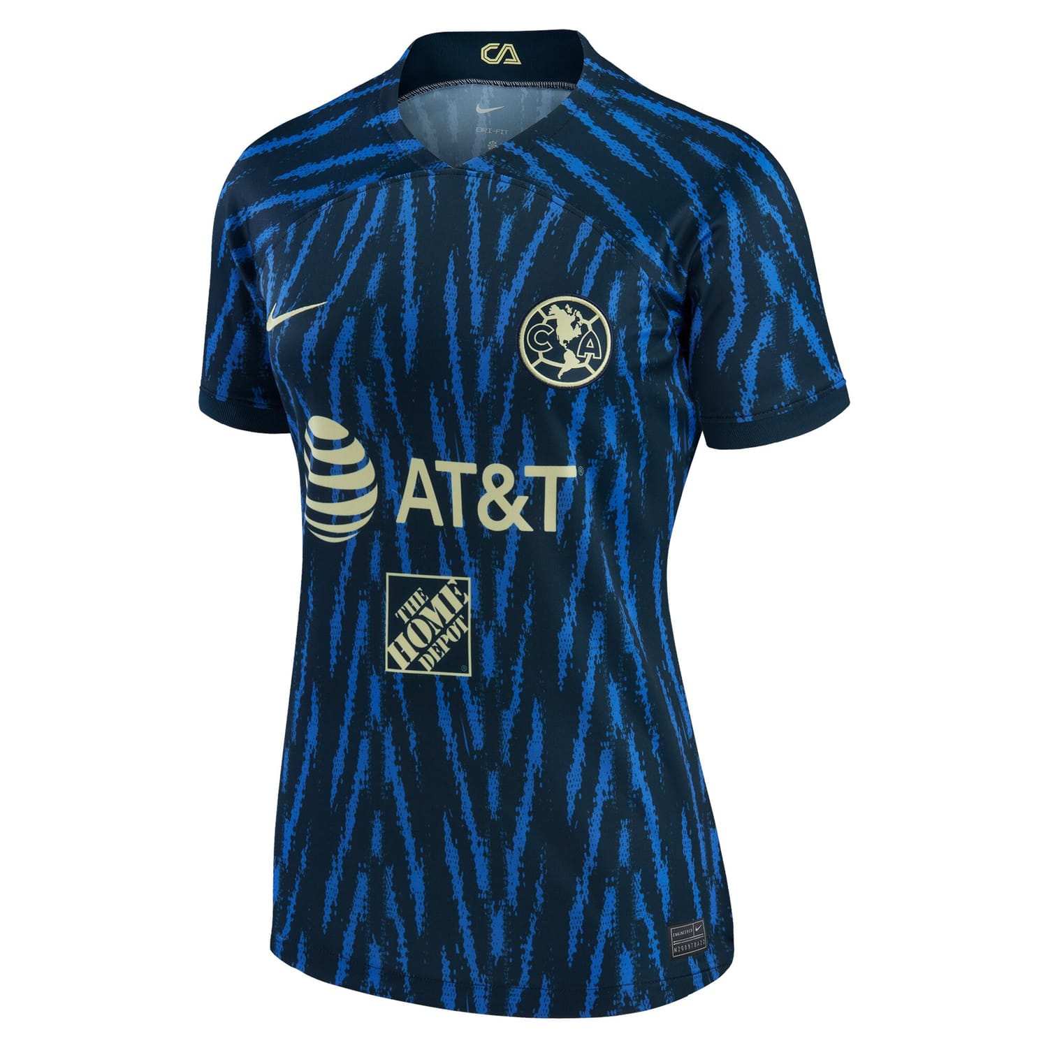 Club America Women's 2022/23 Away Jersey - Blue