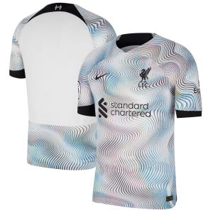 Liverpool 2022/23 Away Match Authentic Jersey - White