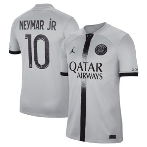 Neymar Jr. Paris Saint-Germain 2022/23 Away Breathe Player Jersey - Black