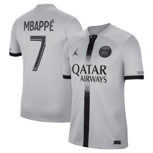 Kylian Mbappé Paris Saint-Germain 2022/23 Away Breathe Player Jersey - Black