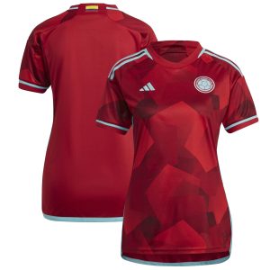 Colombia National Team Women's 2022/23 Away Jersey - Red