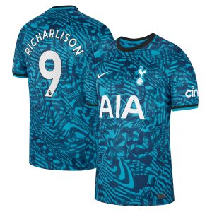 Richarlison Tottenham Hotspur 2022/23 Third Player Jersey - Blue
