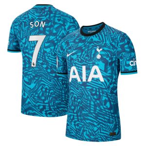Son Heung-min Tottenham Hotspur 2022/23 Third Authentic Player Jersey - Blue