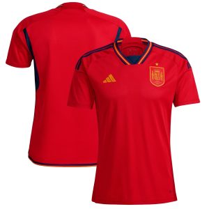 Spain National Team 2022/23 Home Jersey - Red