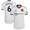Lisandro Martínez Manchester United 2022/23 Away Authentic Player Jersey - White